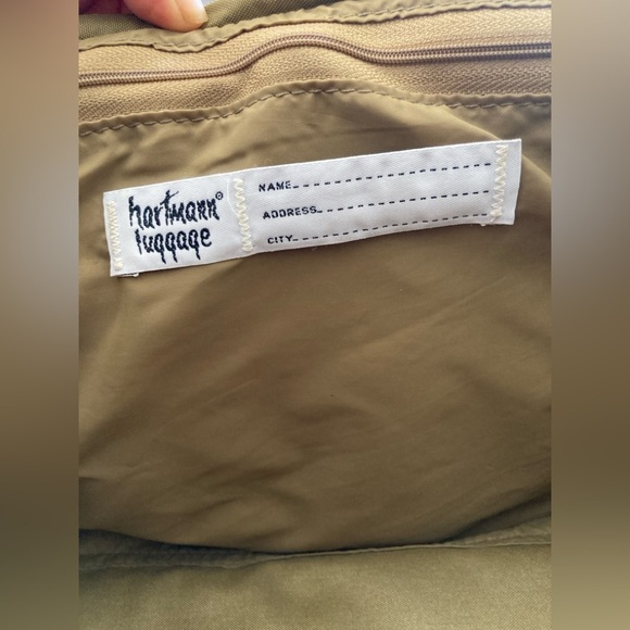 Vintage Hartmann Nylon/Leather Unisex Duffle Bag - Picture 12 of 13